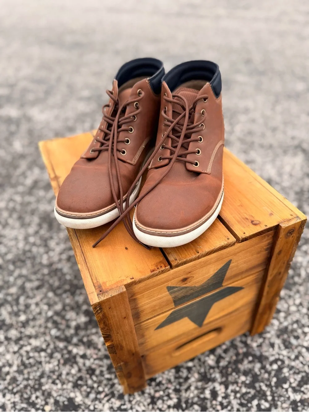 Seven 91 Men's Casual High-Top Chukka Boot